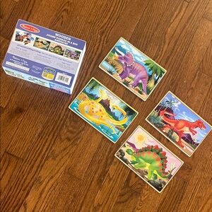 Melissa & Doug Dinosaur Puzzles